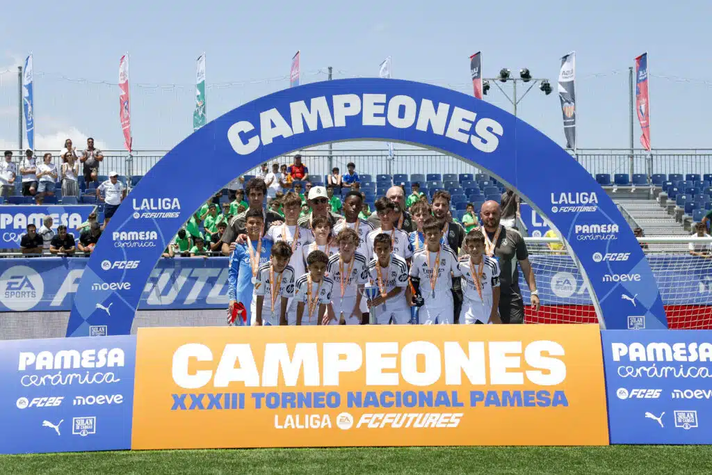 El Real Madrid, subcampeón del XXXIII Torneo Nacional Pamesa LaLiga FCFutures